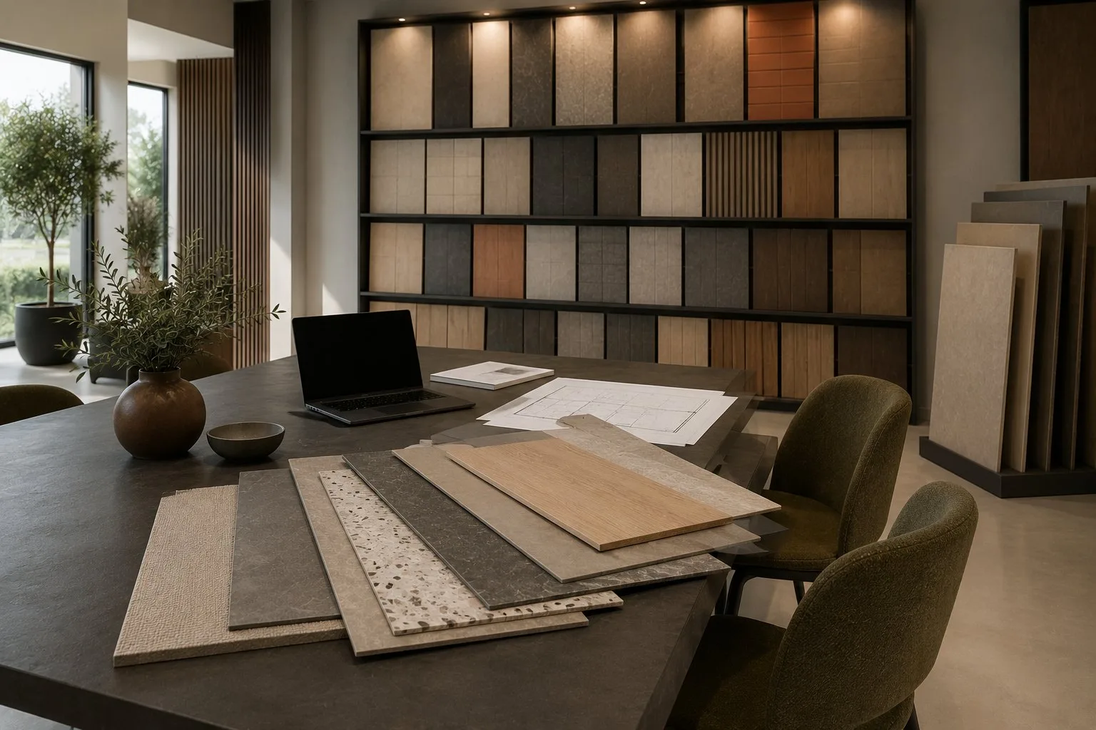 TRAMA showroom danışmanlık masası